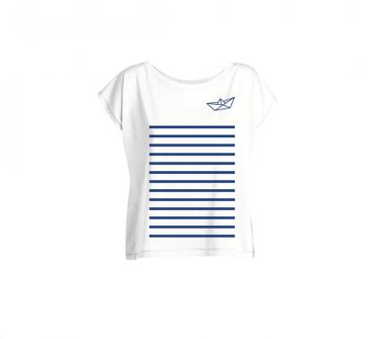T-shirt Femme Col Bateau