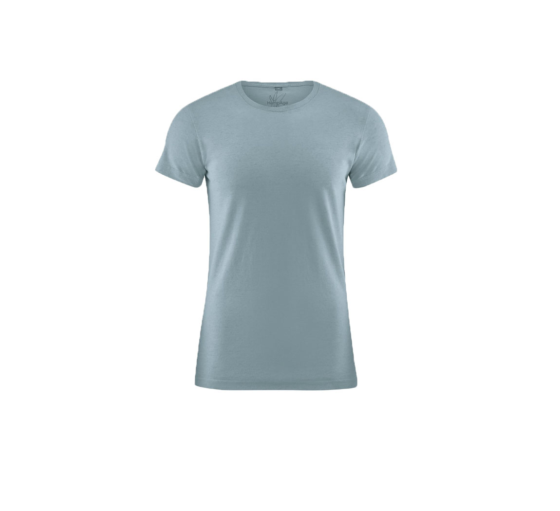 T shirt homme uni vegan Round Neck T-shirt