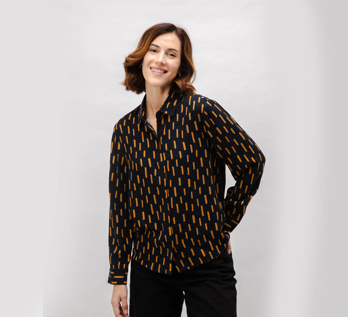 chemise femme en ecovero Mist Viscose Blouse 