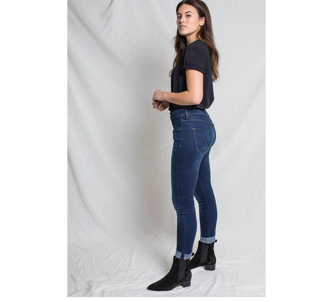 Jean's noire femme  Carey Skinny Black Again