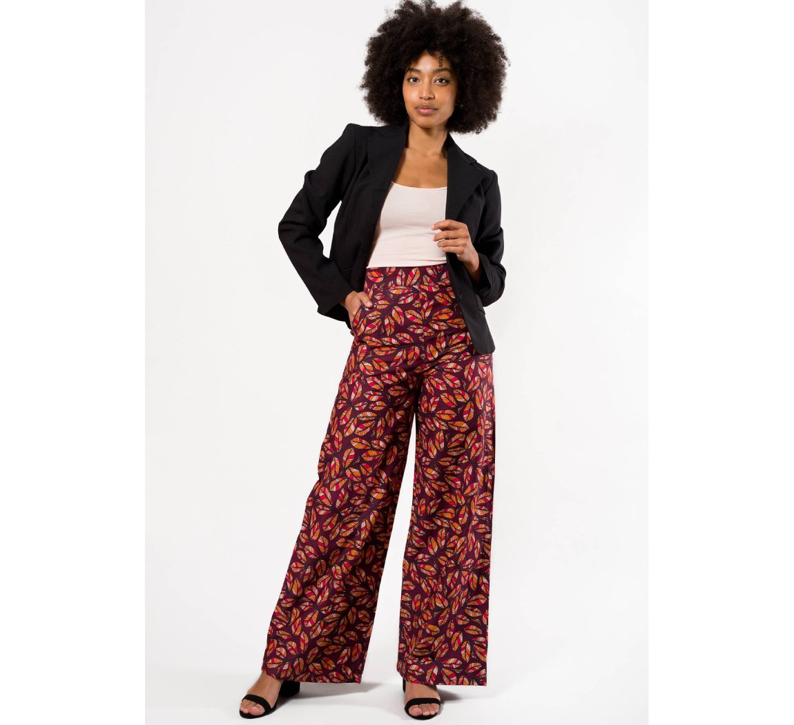 Coton Bio Pantalon coupe large