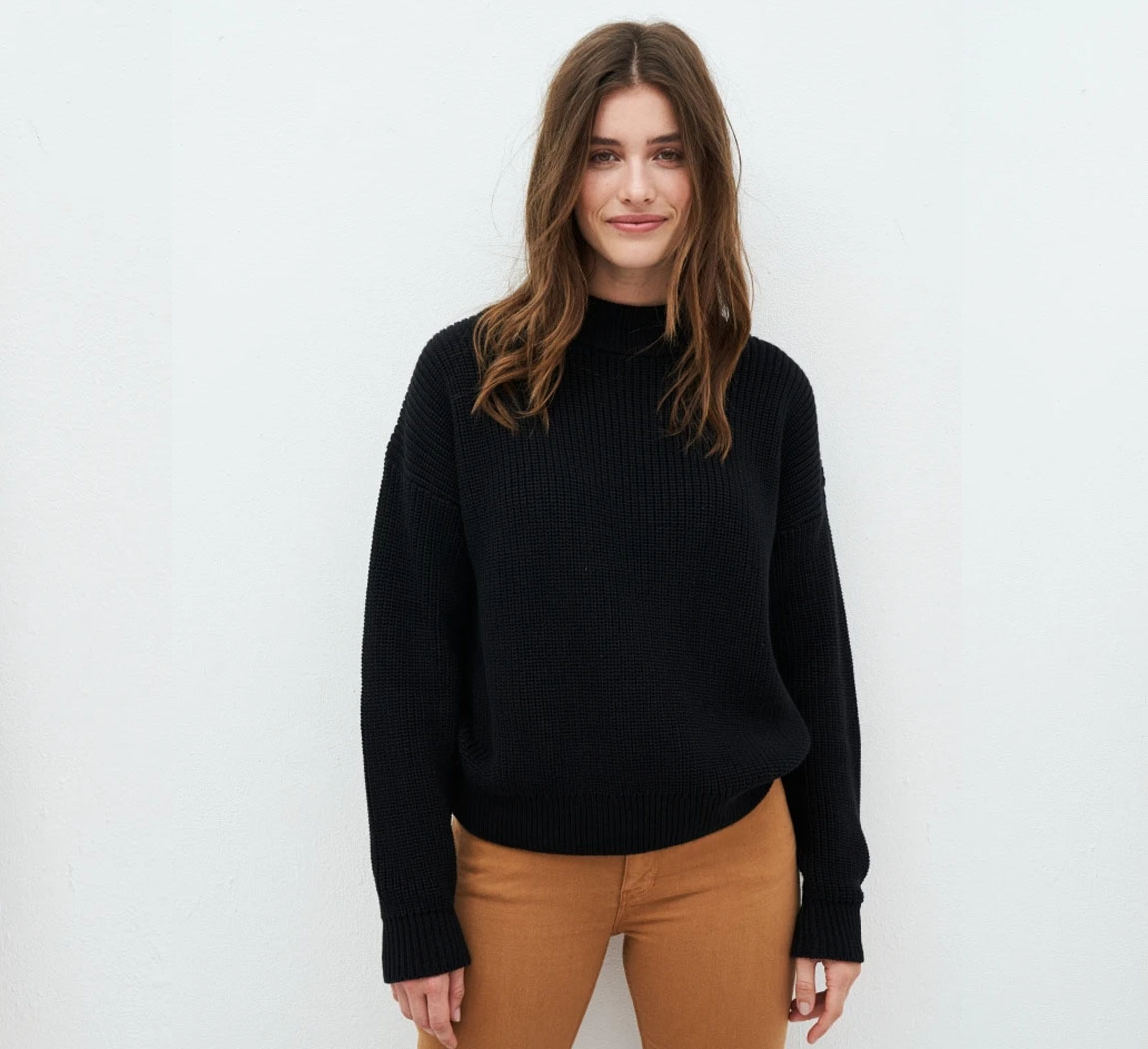 pull coton bio femme Brooke Knit