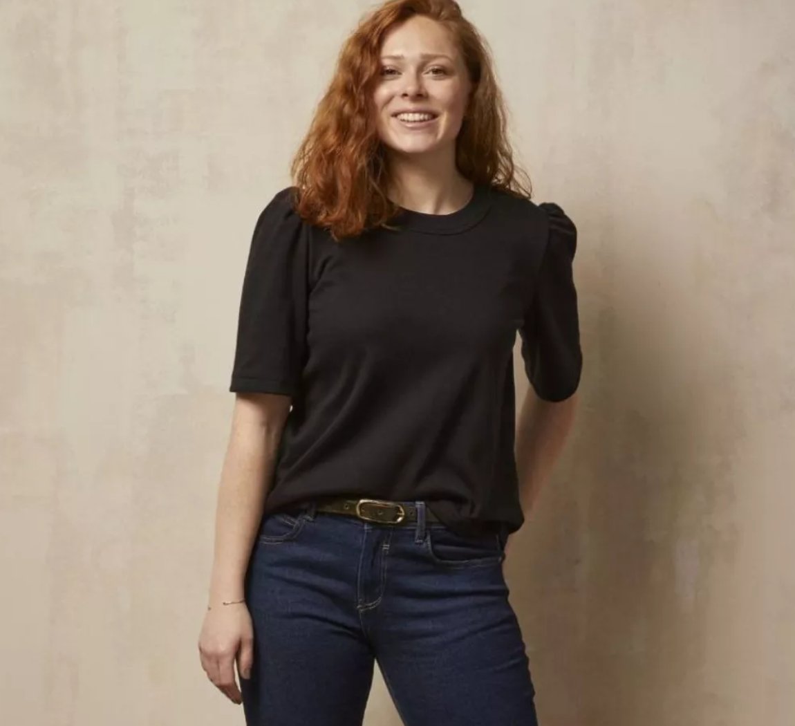 t shirt femme fabrique en france T shirt elisabeth Elisabeth manches 3/4