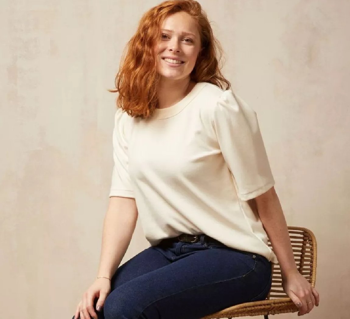 t shirt femme fabrique en france T shirt elisabeth Elisabeth manches 3/4