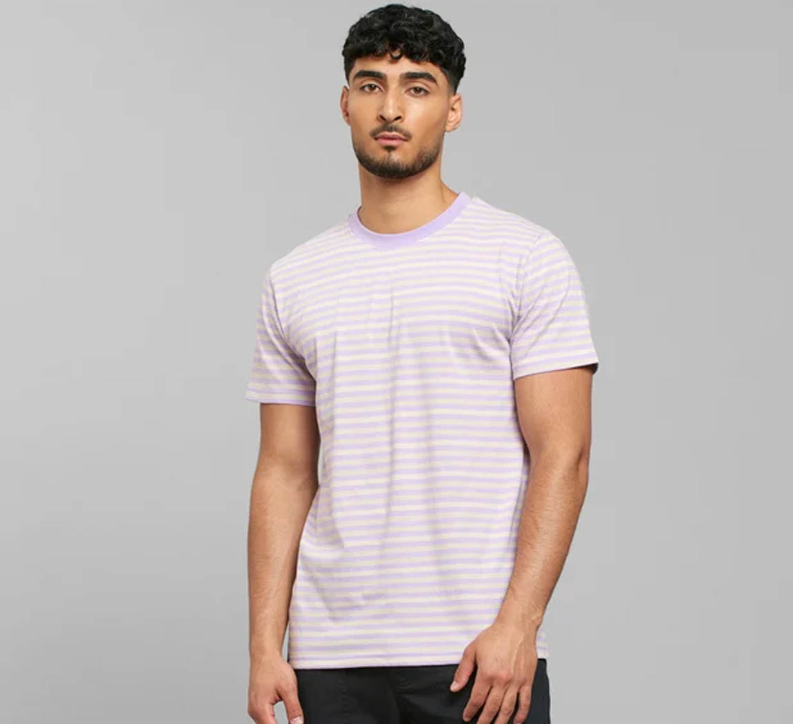 T-shirt homme en coton bio T-shirt Stockholm Jacquard