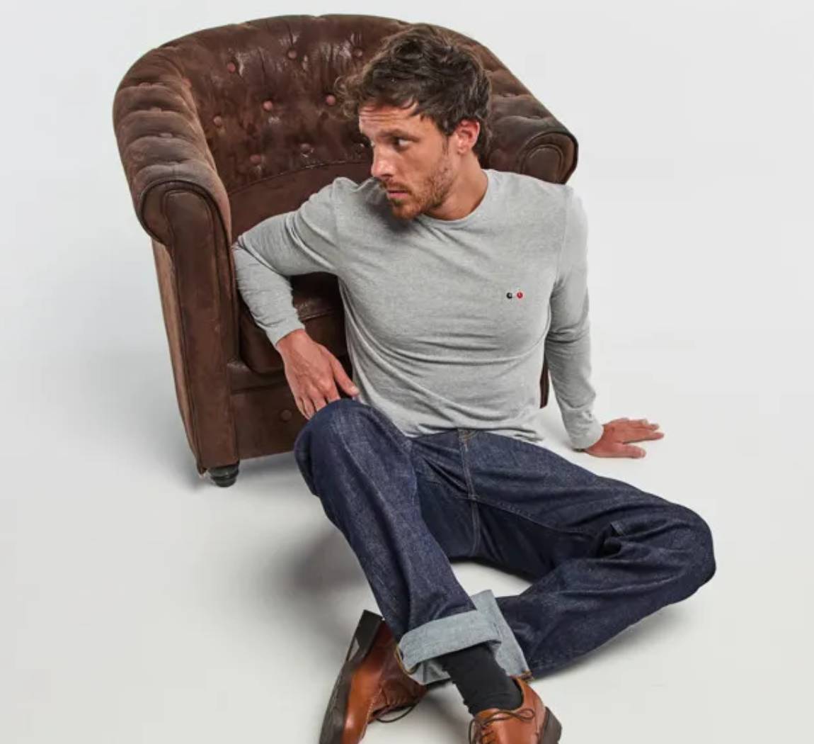 T-shirts Homme Homme t-shirt-manches-longue-bastian