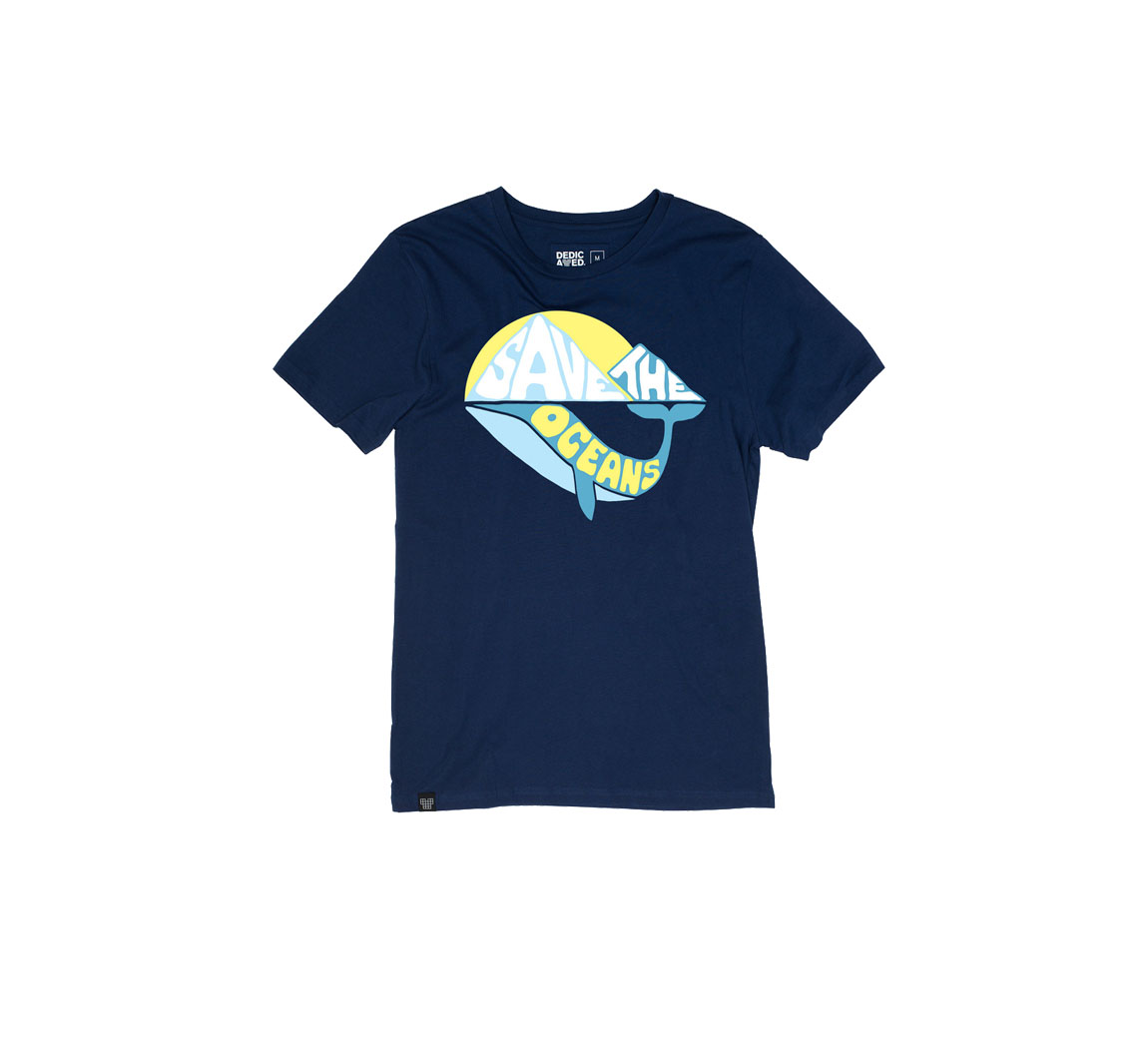 T-shirt Dedicated en coton bio T-shirt H Dedicated