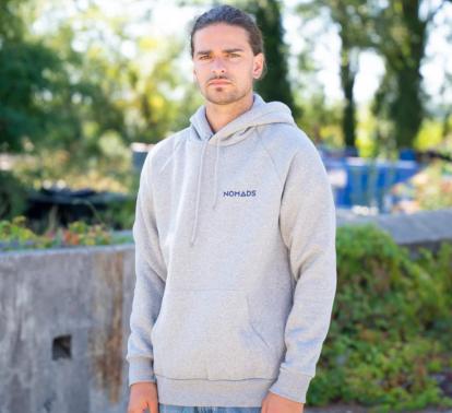Hoodie Slate Grey